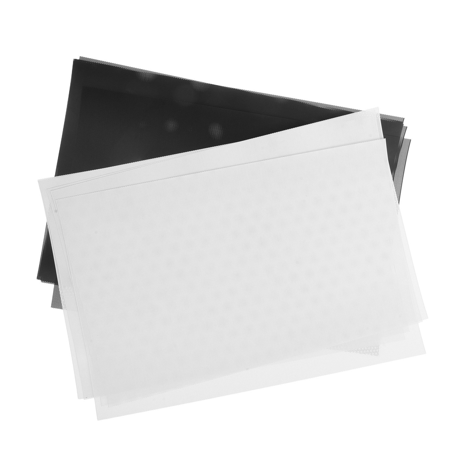 Easy Cosplay Prop - 10 Stück Augenmaschenblätter, realistisches PVC-Gewebe für