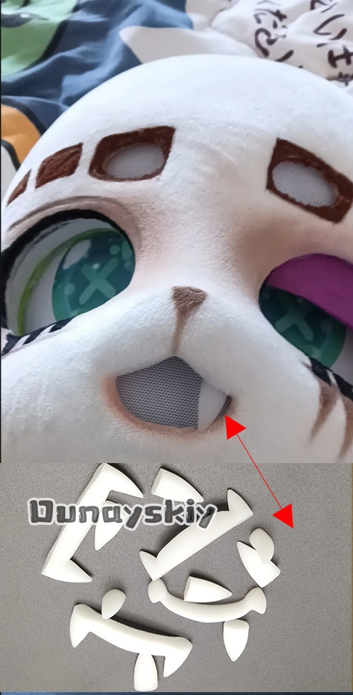 Cosplay Prop 3D Print Settings - Pelzigen 3D Druck Kemono Fursuit Gefälschte