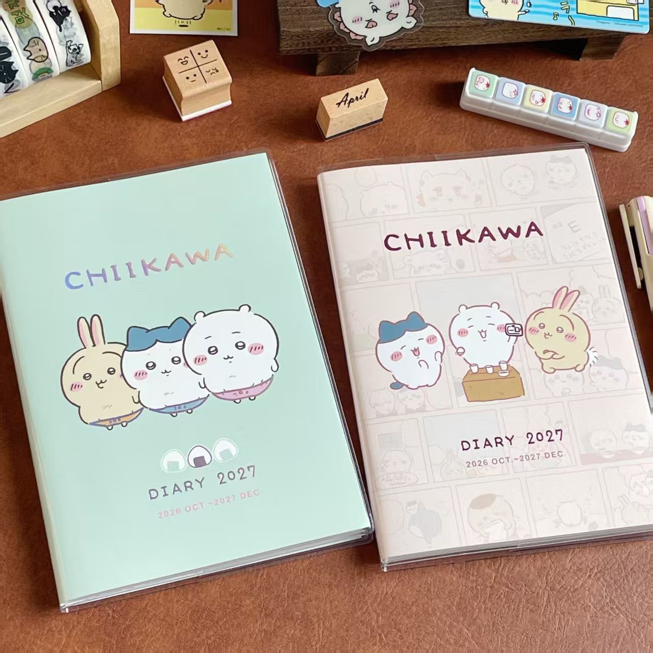 Cosplay Fire Prop - Neuer Chiikawa 2027 Planer, Cartoon-Innenseiten-Illustration, Handbuch