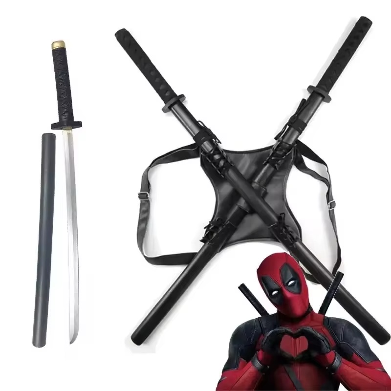 2025 neue 61 cm Deadpool Katan – Cosplay Prop Dagger Bewertung und Preis