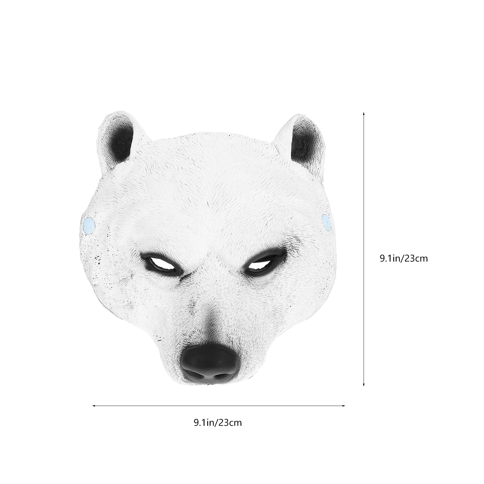 Zarte Polarbär-Tiermaske, einz – Easy Cosplay Prop Bewertung und Preis